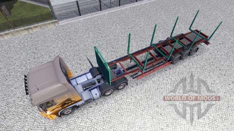 Um vazio semi-reboque para Euro Truck Simulator 2