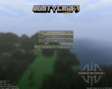 Dusty Craft [64x][1.7.2] para Minecraft