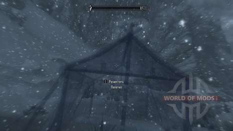 Congele - a salvação no acampamento [2.6] para Skyrim