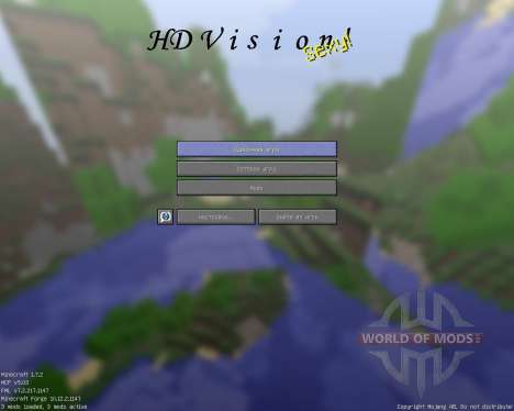HD Vision [32x][1.7.2] para Minecraft