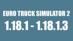 Patch 1.18.1 - 1.18.1.3 para Euro Truck Simulator 2