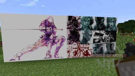 Metal Gear Solid ART PACK [128x][1.7.2] para Minecraft