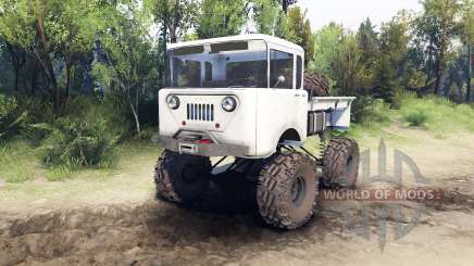 Jeep FC white para Spin Tires