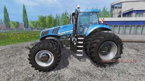 New Holland T8.275 Twin Wheels v1.1 para Farming Simulator 2015