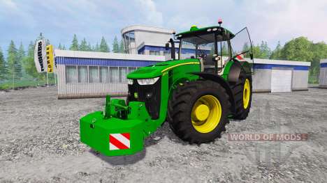 John Deere 7290R and 8370R v0.2 para Farming Simulator 2015