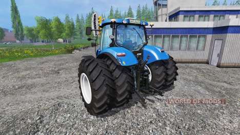 New Holland T6.175 twin wheels para Farming Simulator 2015