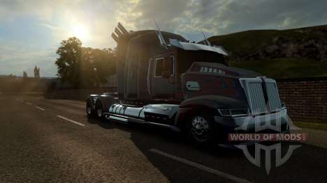 Optimus Prime dos transformers 4 para Euro Truck Simulator 2