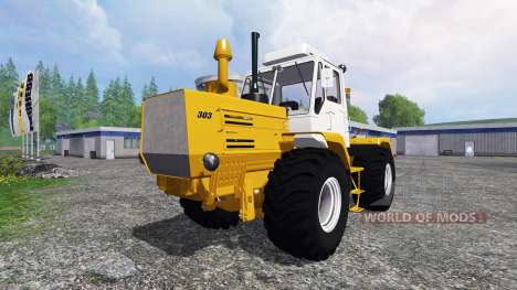 T-150K amarelo para Farming Simulator 2015