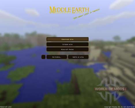 Middle Earth: A LOTR pack [128x][1.8.8] para Minecraft