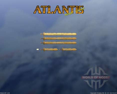 Royal Atlantean GUI Pack [16x][1.8.8] para Minecraft
