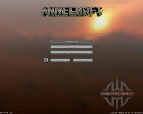 Vulbjörn Uma Descida às Trevas [16x][1.8.8] para Minecraft