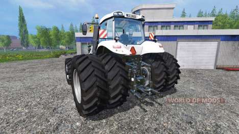 New Holland T8.320 White Dualls para Farming Simulator 2015