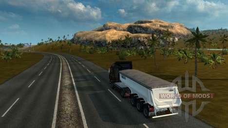 Associação de cartão: TSM e RusMap Espaços Abert para Euro Truck Simulator 2