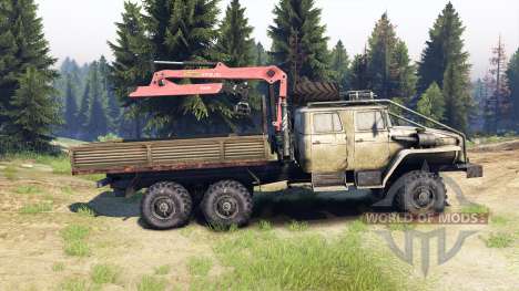 Ural-4320-1982-40 para Spin Tires