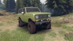 International Scout II 1977 grenoble green para Spin Tires