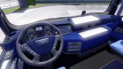 Interior azul, HOMEM para Euro Truck Simulator 2