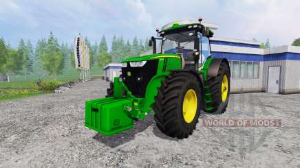 John Deere 7290R and 8370R v0.2 para Farming Simulator 2015