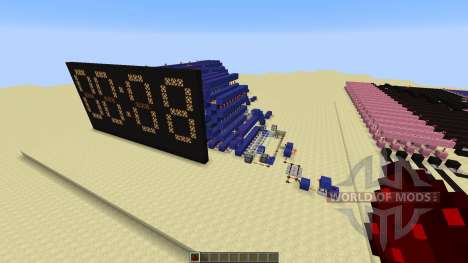 Redstone Calculator and Redstone Digital Clock para Minecraft
