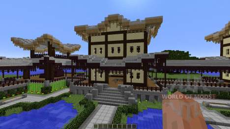 Free Japanese Pagoda para Minecraft