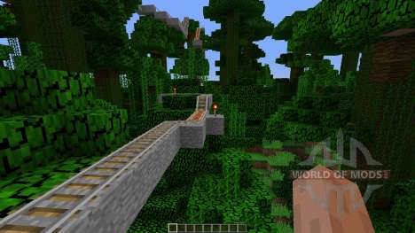 Jungle Temple Coaster para Minecraft