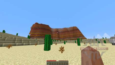 Arizona Custom Terrain test Hoodoo Desert para Minecraft
