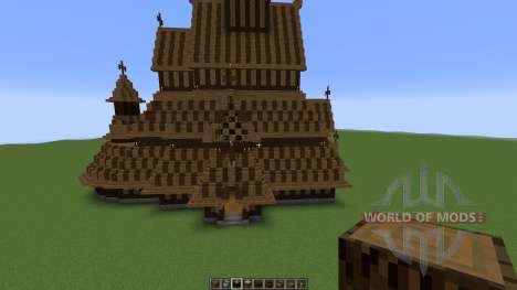 Borgund Stave Church para Minecraft