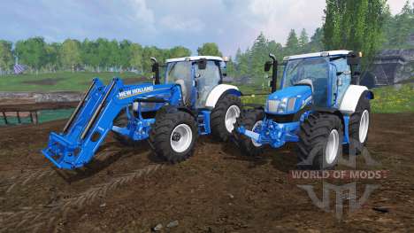 New Holland T6.160 v1.1 para Farming Simulator 2015