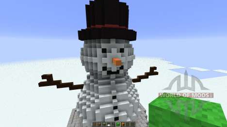 Cute Snowman para Minecraft