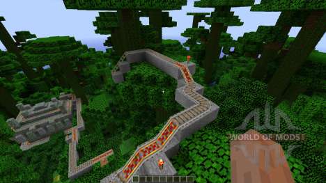 Jungle Temple Coaster para Minecraft