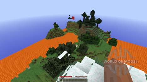 lava lake survival para Minecraft