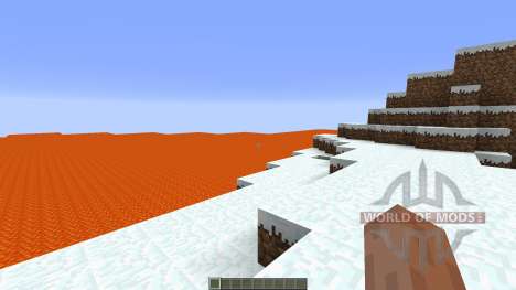 Lava island surival para Minecraft