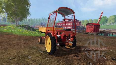 Fortschritt GT 124 with roof para Farming Simulator 2015