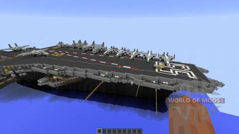 USS Enterprise CVN65 para Minecraft