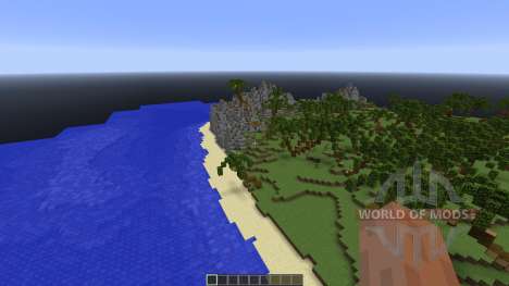 Tropical Island para Minecraft