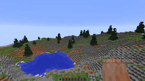 Fog Islands Custom terrain para Minecraft