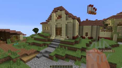 Roman Villa para Minecraft