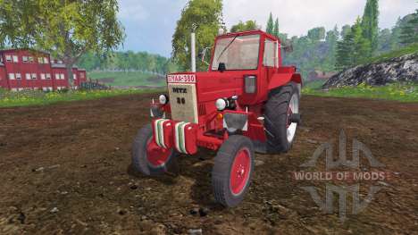 MTZ-80 vermelho para Farming Simulator 2015