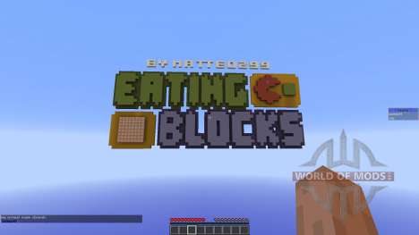 Eating Blocks para Minecraft
