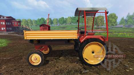 Fortschritt GT 124 with roof para Farming Simulator 2015