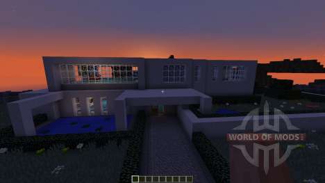 Modern Minecraft Mansion para Minecraft