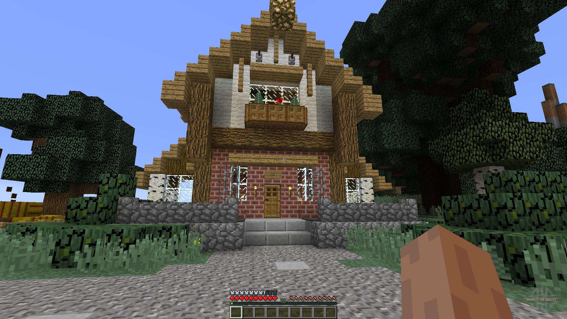 Minecraft Casa medieval para survival #RockinRio2022 #minecraft #minec