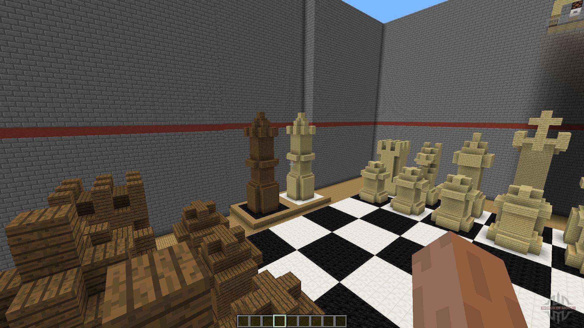 Jogo de Xadrez Minecraft - The Noble Collection - Objecto derivado