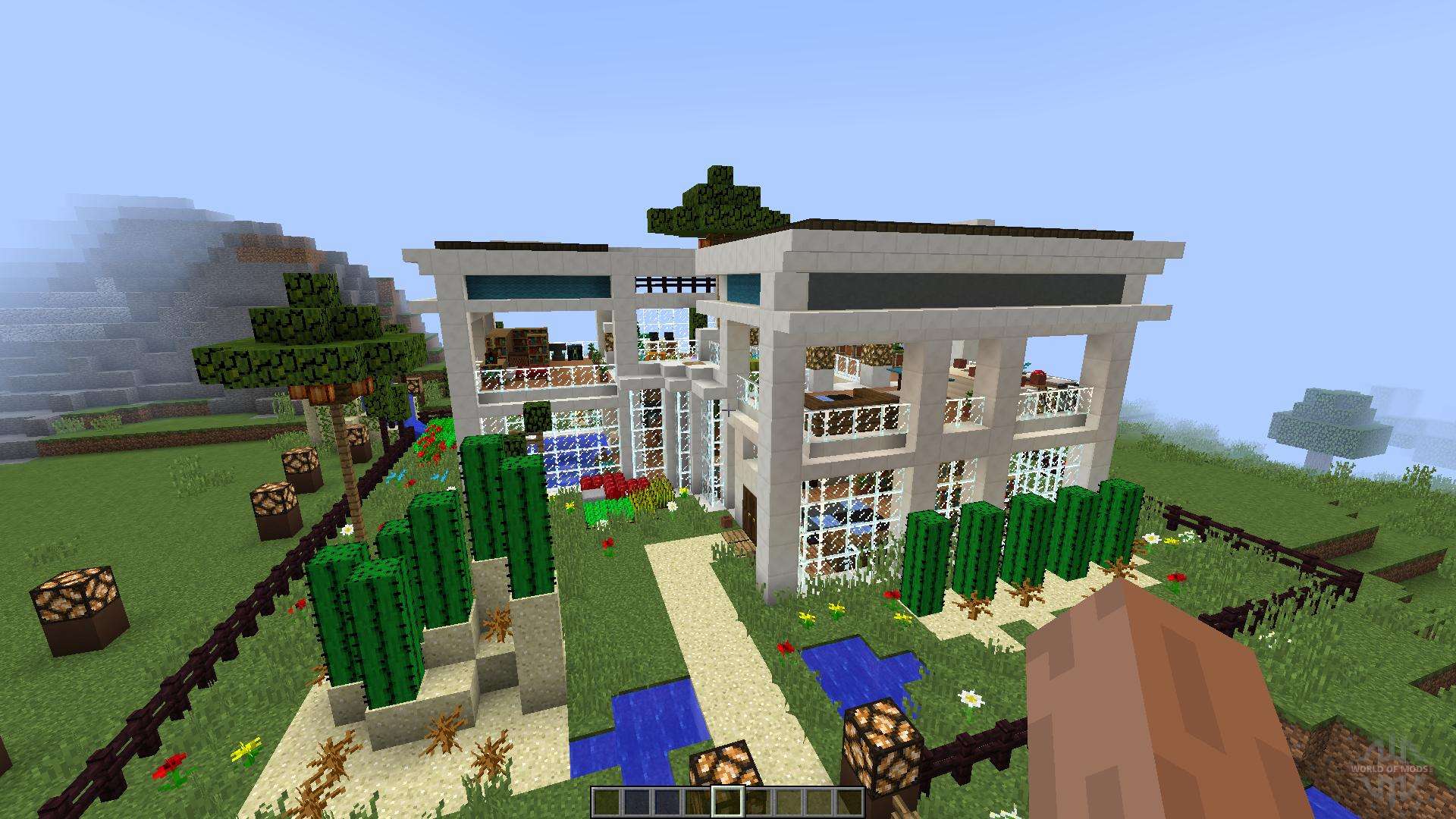 Minecraft Mapa Survival - Casa Moderna +(Download) 