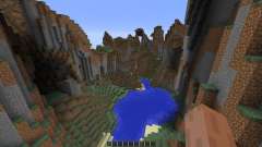 Mountain map para Minecraft