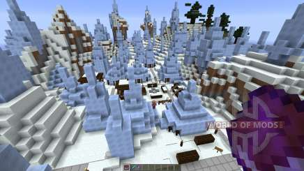 Icecube Village para Minecraft