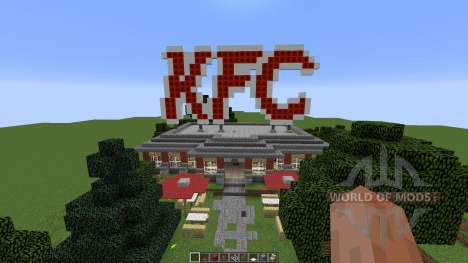 KFC Redstone powered para Minecraft