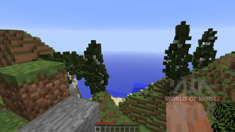 Custom Terrain Archipelago V2 para Minecraft