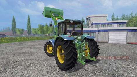 John Deere 7930 with front loader para Farming Simulator 2015