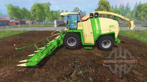 Krone Big X 1100 [mouse controlled] v2.0 para Farming Simulator 2015