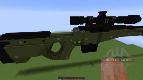 TNT Rifle: Awp para Minecraft